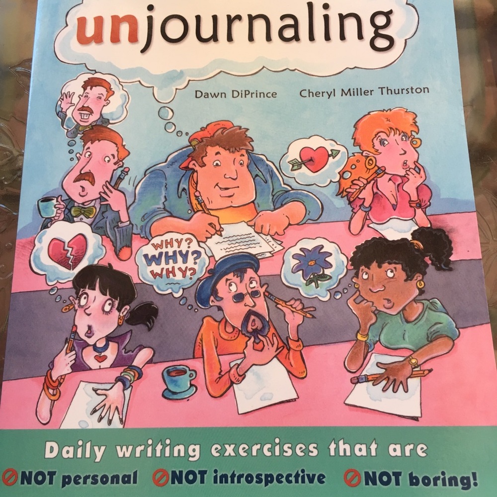 Unjournaling Writing Excercise Book